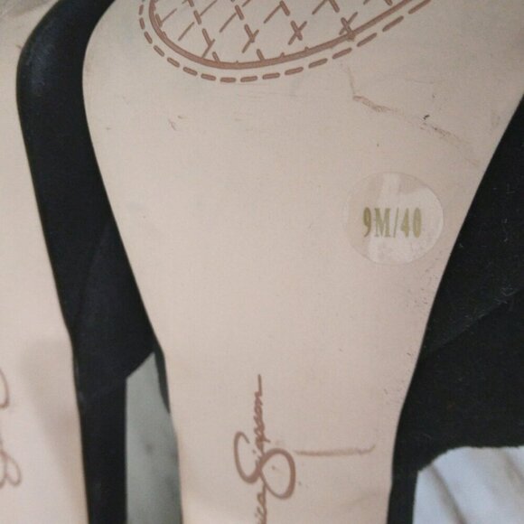 Jessica Simpson | Beeya Ankle Strap Platform Heeled Sandals Shoes | Size 9M - Picture 6 of 8